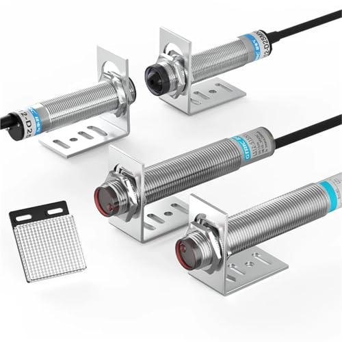 Sensor fotoeléctrico láser M12 para detectar objetos pequeños a gran distancia de 6m 5