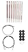 Knit Picks Radiant Wood Interchangeable Crochet Hook Set