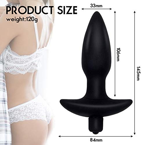 Masajeador y vibrador anal con 10 modos de vibración para estimulación 7