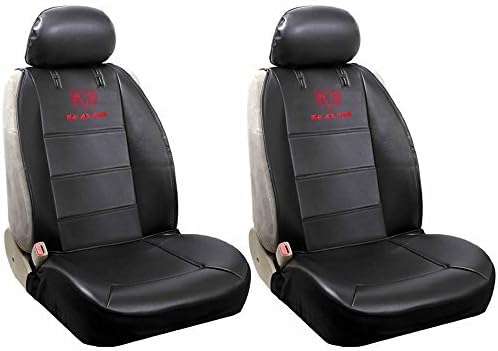 Dodge Ram Universal Sideless Seat Cover w/Head Rest - One Pair