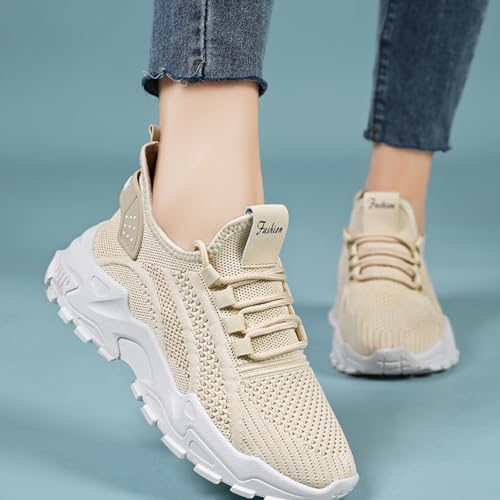 Womens Shoes Running Sneakers Lightweight Comfortable Tennis Slip On Walking Footwear Mesh Breathable Air Cushion Gym Workout Athletic Casual Shoe2
