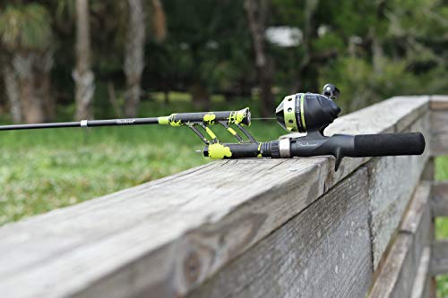 Steinhauser Pocket Combo Tangle-Free Telescopic Fishing Rod and