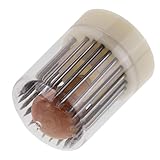 TIDTALEO Herramientas para Grabado de Joyas 23 Piezas Kit de Herramientas para Incrustación Aguja Fina para Microincrustación de Cuentas y Clavos Dorados Uso Profesional en Fabricación