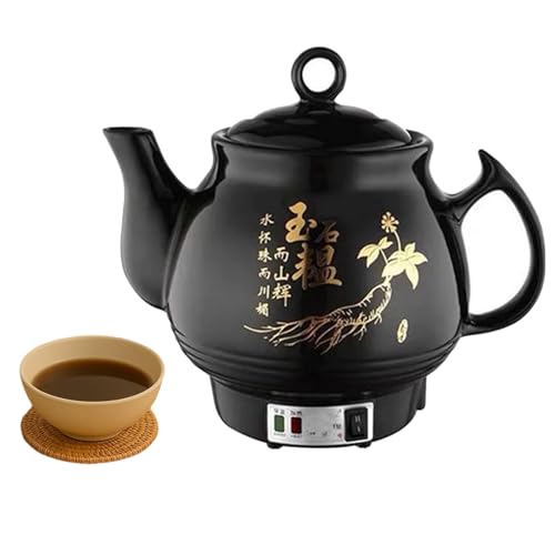 GRIPITHPY Electric Herbal Medicine Cooker 4L Black