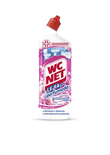 Wc Net Limpiainodoros Lejía Gel Instant White Perfumada - 4 Recipientes de...