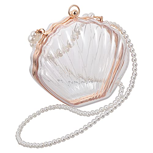 Sac bandoulière acrylique transparent élégant contre le désordre