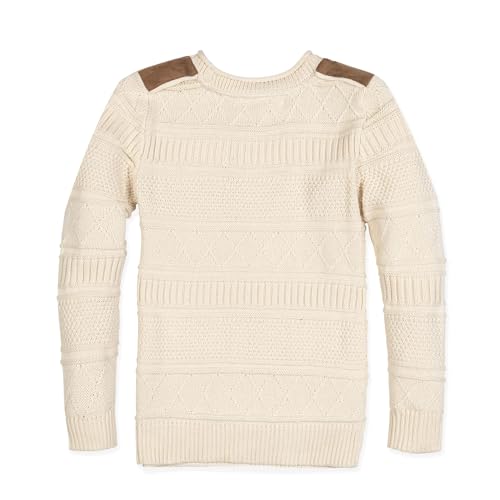 Image of Hope & Henry Boys' Long Sleeve Crew Neck Pullover Sweater