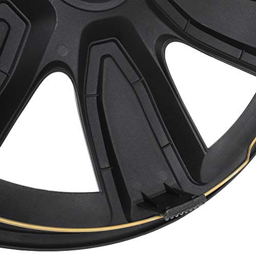 Eccpp 4Pc Set 15 Inch Silver Hubcap Wheel Cover Oem Replacement Full Lug Skin Durable - Modern & Stylish Auto Tire Replacement Exterior Cap - Snap On Hubcap - For 09-18 Toyota Camry Corolla #TOP7