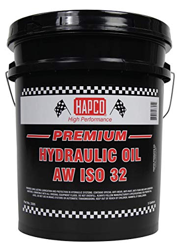 Premium Hydraulic Oil AW ISO 32 – Anti-Wear, Anti-Rust, Anti-Foam & Anti-Oxidation | 5 Gallon | Made in USA