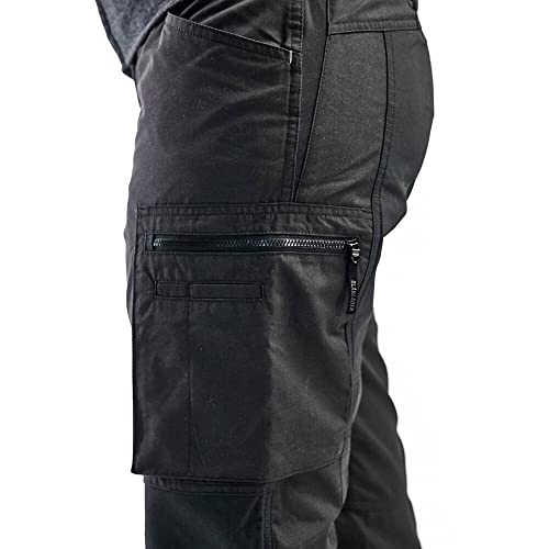 Pantalones de servicio Mujer Blakläder 715911469899 C32 verde oscuro negro 6