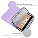 MoKo 9-11 Zoll Tablet Sleeve Tasche Tragetasche Passend für Neue 11 Zoll iPad Air M3, iPad A16 2025, iPadPro 11 M4, Air 5/4/3, iPad10/9/8th Gen, Tab S8/S9 11“, Lila