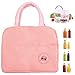 LAOYE Isoliertasche Lunchtasche Kühltasche Klein Picknick Tasche Lunch Bag - Faltbar Wasserdicht Handtasche für Arbeit Schule Kinder Schule(Pink)