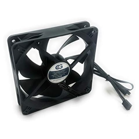 Coolerguys Quiet Waterproof 120mm Fan (120x120x25mm) Cover