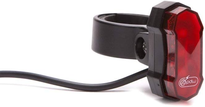 Portland Design Works | Kepler E-bike Taillight | Bosch E-bike System Plug and Play, Black body, red lens, Seatpost mounted (455) : Sports & Outdoors