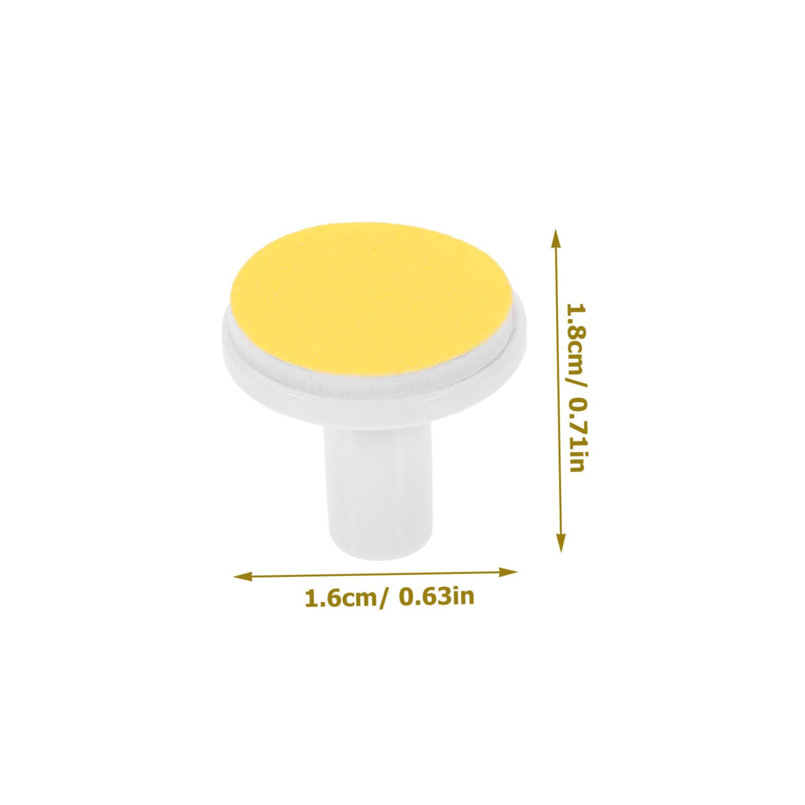 Veemoon 12pcs Electric Buffer Polisher Nails Replacement Heads Adult Nail File Replacement Pads Nail Grinding Heads for Electric Nail File Trimmer