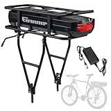 Electric Bike Battery Parameters: 48V 17.5AH rear rack ebike battery, 30A BMS, compatible with 0-1500W Ebike Motor, for 24"-27.5" Bike Safe & Efficient: This ebike battery adopts an advanced management system to prevent battery short circuits, overch...