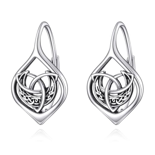 Boucles d'oreilles pendantes celtiques pour illuminer vos tenues de soirée