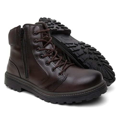 Bota adventure coturno Confortavel duravel resistente e macio (marrom, BR, Adulto, Numérico, 41)