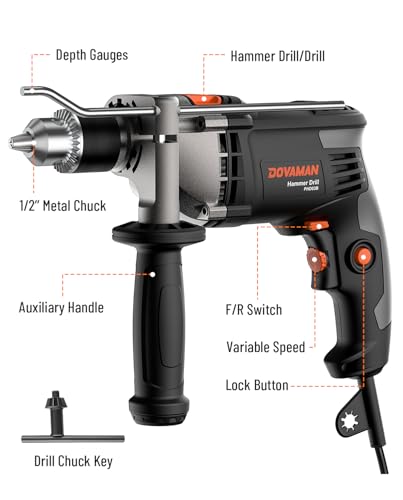 DOVAMAN 7.5A Hammer Drill