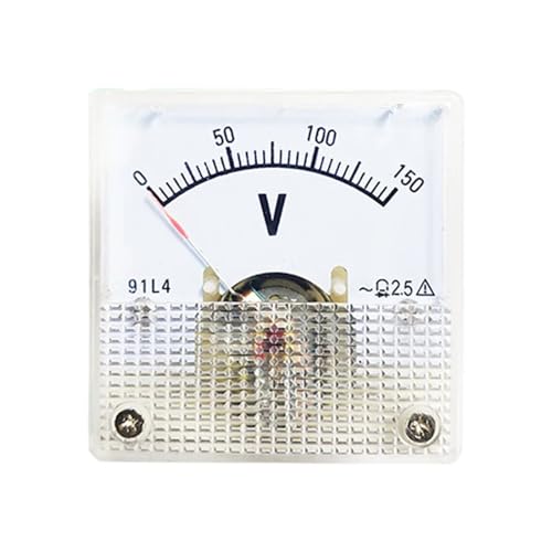 Voltmètre analogique AC 500V cadran aiguille 91L4 pour panneau électrique alternative