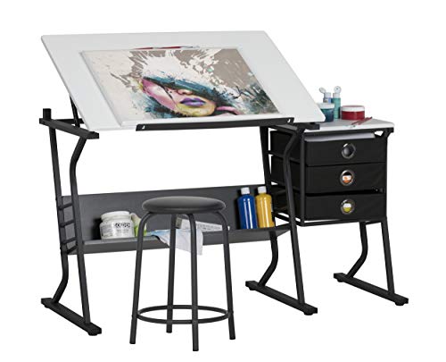 Studio Designs 13364 Eclipse Center, Black with White