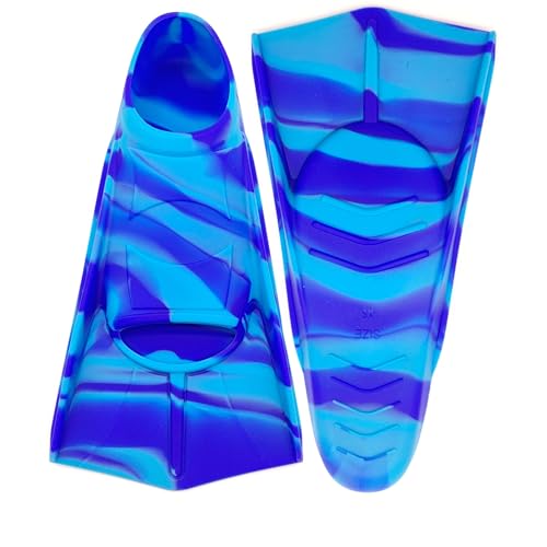 Comfortable Flexible Silicone Training Fins for Snorkeling & Swimming - image 2