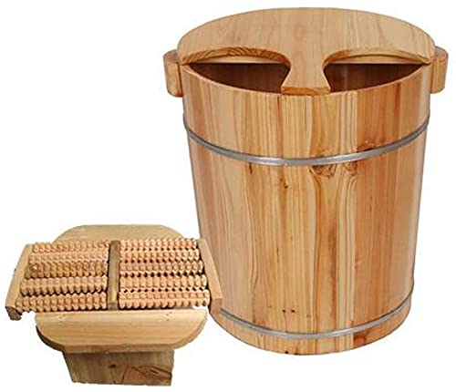 Barril metálico para spa de pies 40 cm con asa larga