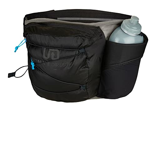 Ultimate Direction Unisex Mountain Belt 6.0 Hydration Waist Belt for Running and Trail Running, Onyx