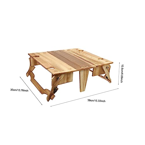 Table de panier de rangement portable pour l'intérieur et l'extérieur - 4