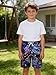 BFUSTYLE Astronaut Swim Trunks Boys Bathing Suit Fashion Space Swimming Trunks Size 10 Kids Swim Shorts 9-10 Years