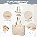 Bolsa Tote para Mujeres Bolso Hombro Multifuncional para Mujer de 14 Pulgadas Bolsa Tote Ligera para Negocios Imagen de Bolsa Tote para Mujeres Bolso Hombro Multifuncional para Mujer de 14 Pulgadas Bolsa Tote Ligera para Negocios