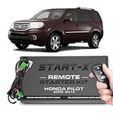 Start-X Remote Start Kit for Honda Pilot (2009-2015) | Key Blade Start Engine | Plug n Play | Lock 3X to Remote Start | 2009, 2010, 2011, 2012, 2013, 2014, 2015