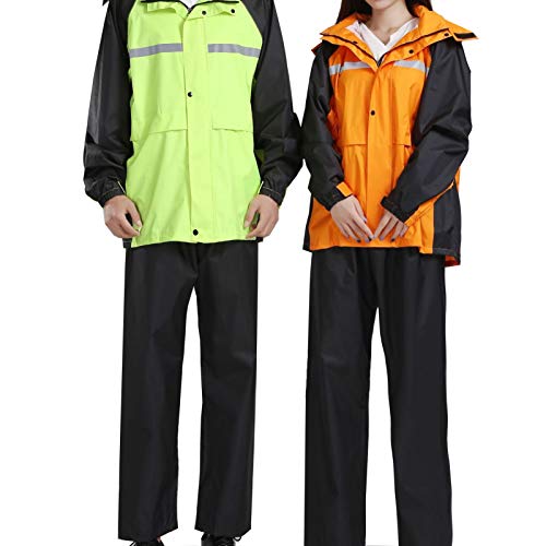 Traje impermeable con capucha para hombre y mujer miniatura 2