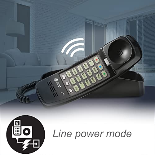 ATT-210-1-Handset-for-Corded-Phone-Black