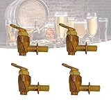 ★ Einfache Verteilung von Holzhähnen (2 Wasserhähne für Armaturen aus Eichenwein)