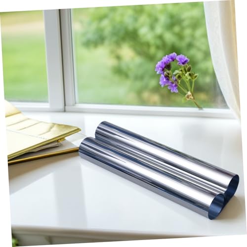 Vinilo Protector para Ventanas Plata Gris 196.85x19.69 pulg miniatura 6