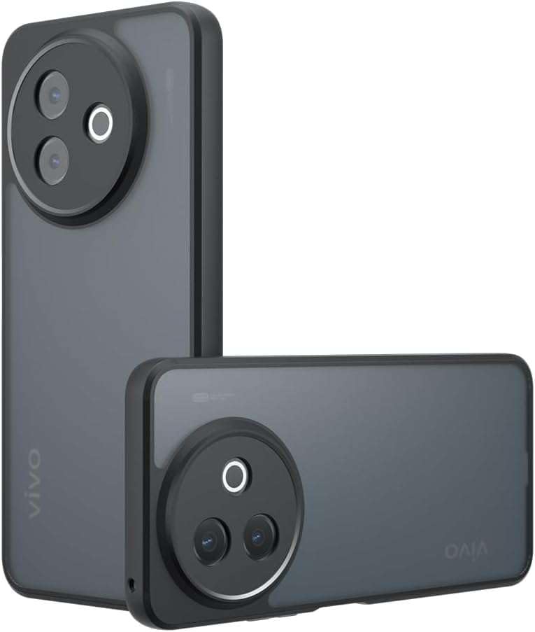 Image of Case Compatible with vivo Y39 5G,Traditional Cover, Shockproof,Stylish,Traditional Cover,dust Proof, Non-Slip, Anti-Fingerprint Bumper, Scratch-Resistant Protective Case.(Black)