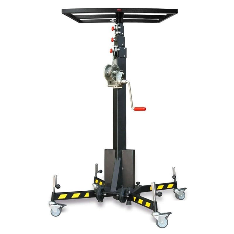Elevador Manual 125kg a 4560mm (con Ruedas)