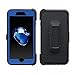 iPhone 7 Plus Case, iPhone 8 Plus, ToughBox® [Armor Series] [Shockproof] [Navy Blue | Blue] for Apple iPhone 7/8 Plus Case [with Screen Protector] [Holster & Belt Clip] [Fits OtterBox Defender Clip]