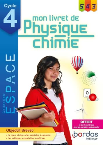 ESPACE - Cycle 4 - Mon livret de Physique-Chimie