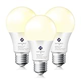 Sengled Dusk to Dawn Light Sensor Bulb Outdoor Indoor LED Photocell Sensor Light Bulb Soft White A19 E26 Lamp Auto On/Off Dark Sensing Night Lighting Bulbs | 3 Pack