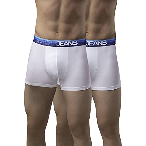 Image of Underjeans Men Cotton Blend Trunk - Pack of 2