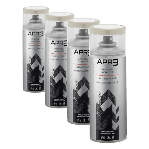 Peinture acrylique multi-usage pour relooker vos meubles de jardin en blanc crème RAL 9001