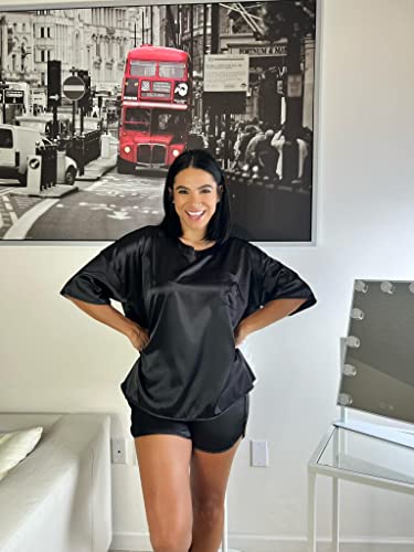 Ekouaer-Satin-Pajamas-for-Women-Short-Sleeve-Silk-Pajama-Sets-Soft-Sleepwear-Top-with-Causal-Pj-Shorts Ekouaer-Satin-Pajamas-for-Women-Short-Sleeve-Silk-Pajama-Sets-Soft-Sleepwear-Top-with-Causal-Pj-Shorts