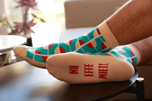 Grappige cadeaus voor mannen en vrouwen sokken één