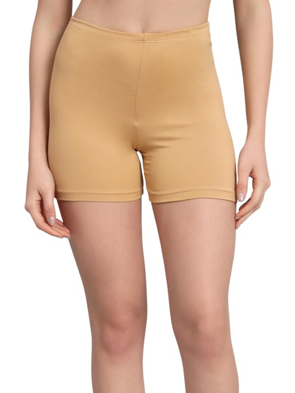 Image of Women's Workout Yoga Athletic Running Dance Gym Shorts High Waist Cheerleader Volleyball Short Pants Skin