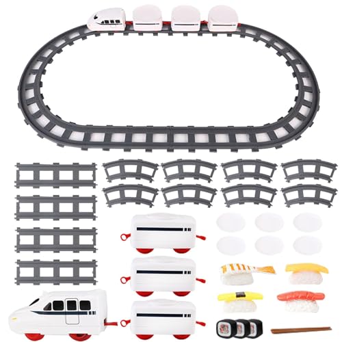 Train de sushi table à piles et jouet de buffet de fête pour enfant