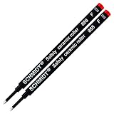 2 Pack - Schmidt 888 Red Fine Rollerball Refill