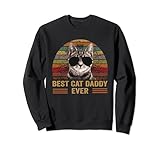 Photo Gallery coolest daddy - occhiali da sole vintage con scritta "best cat ever cat" felpa Photo Gallery coolest daddy - occhiali da sole vintage con scritta "best cat ever cat" felpa