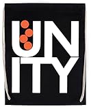 Unity Bolsa de Deporte Con Cordón Negro Drawstring Sport Bag